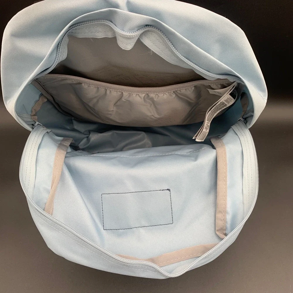 JanSport SuperBreak Plus Backpack Blue Dusk JS0A4QUE7G5 Laptop Sleeve NWT